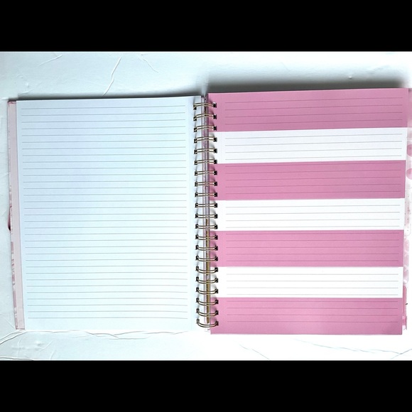 James Burke Collection Pink Heart Tie Dye Notebook - Picture 8 of 12